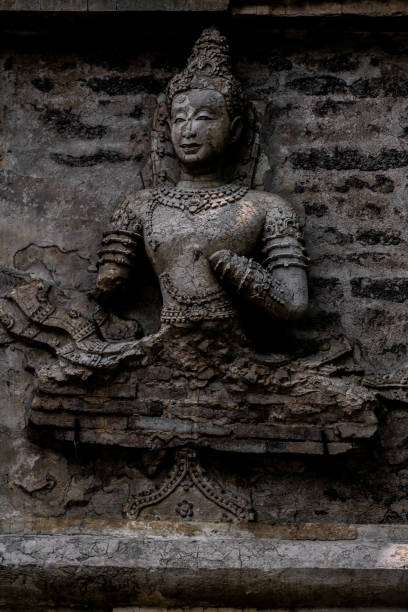 istock Sculpture at Chiang Mai Temple 691383694