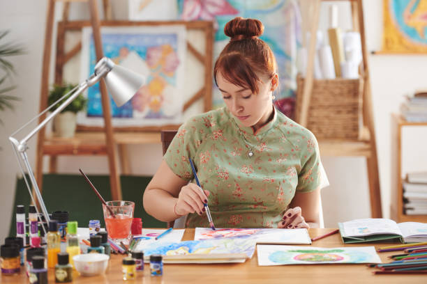 istock Watercolor painting 691398386