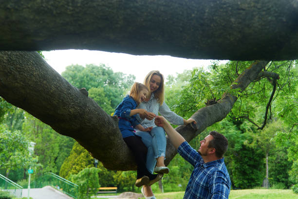 istock A happy family spend time in a park 691420222