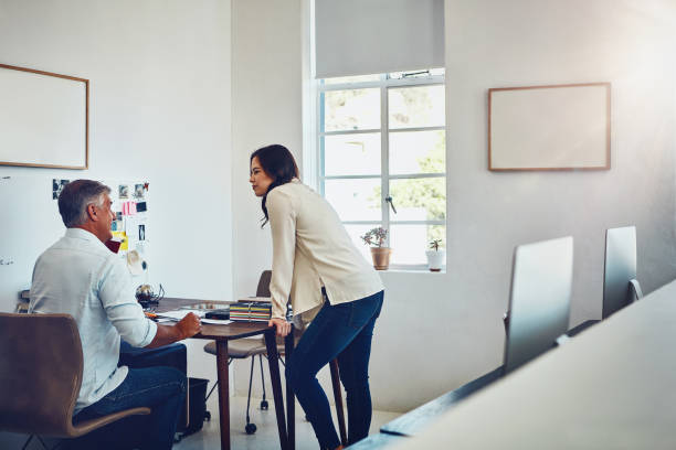 istock Keeping each other informed and up to date 691432906