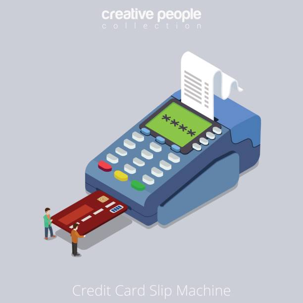 Card Machine Slip Example 100+ Workplace Slips Illustrations, Royalty-Free Vector Graphics & Clip ...