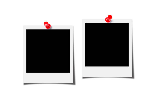 istock Blank photos isolated on white background 691452114