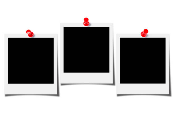 istock Blank photos isolated on white background 691452128