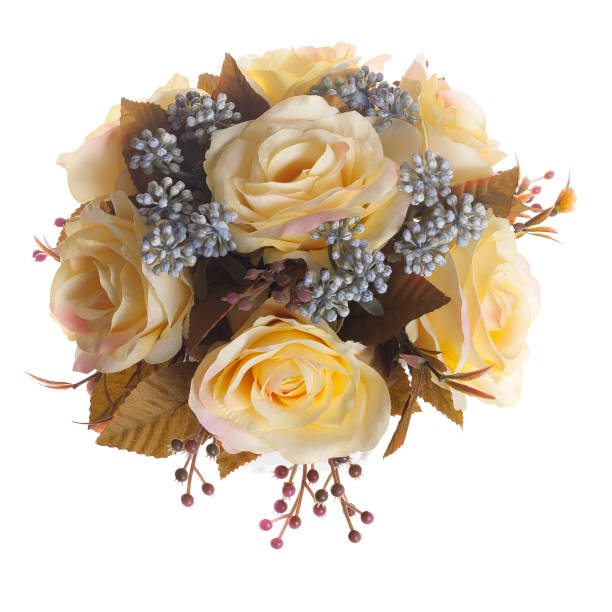 istock Floral composition with yellow roses 691457218