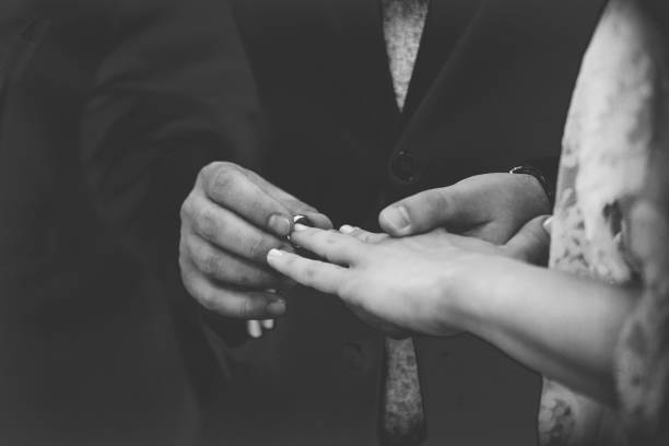 istock Wedding hands or rings detail 691464022