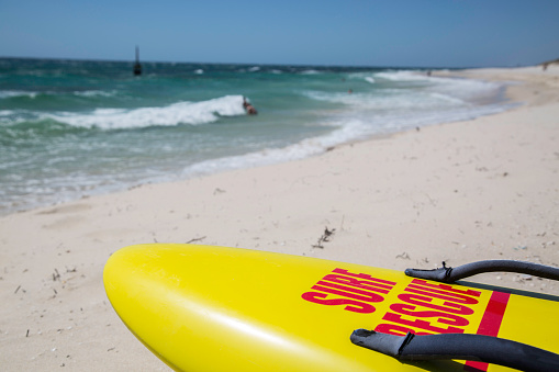 rescue surf board in Australia....just in case