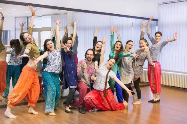 Photo of Group of bollywood dancers