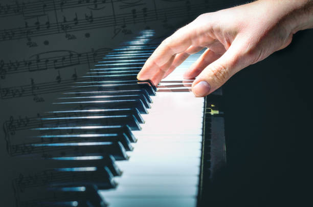 istock piano blend score dark sheet music sheetmusic 691489884