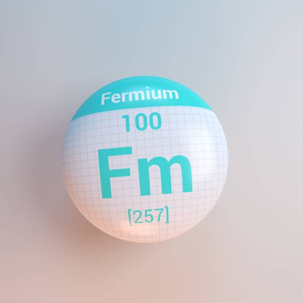 3D rendering periodic table icon fermium 3d rendering periodic table icon fermium stock pictures, royalty-free photos & images