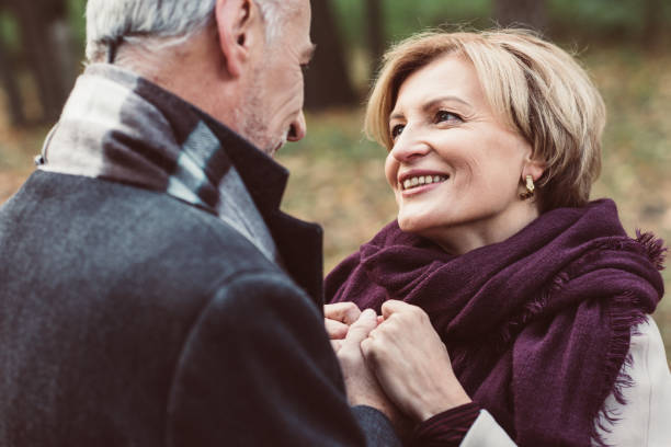 istock Happy mature couple 691500840