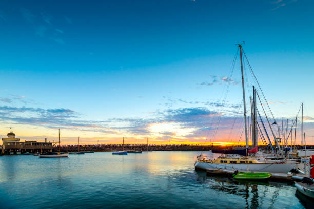 istock Watching penguins at St. Kilda Beach, Victoria, Australia 691510914