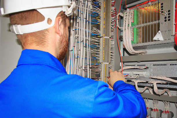 istock engineer tests the automation cabinet with industrial equipment controllers 691519164