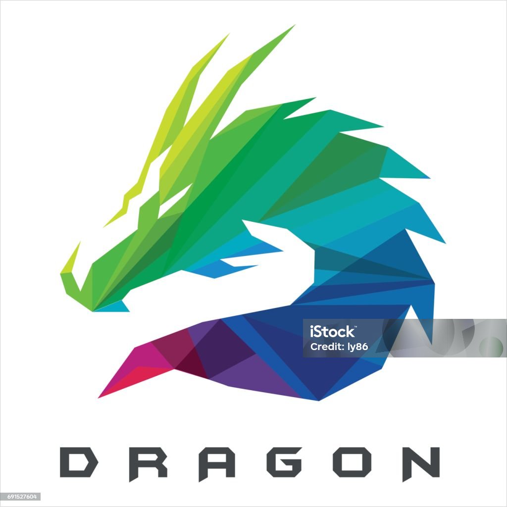 Dragon  - arte vectorial de Dragón libre de derechos