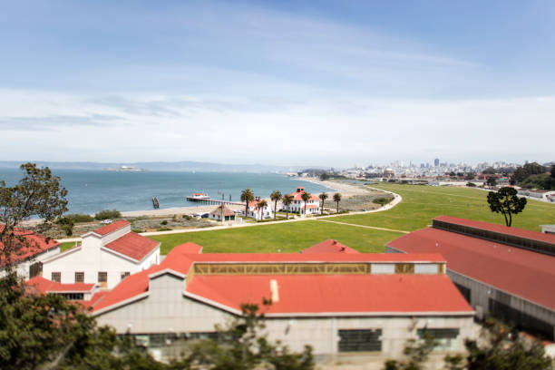 istock Crissy field view from The presidio park, San Francisco 691531810