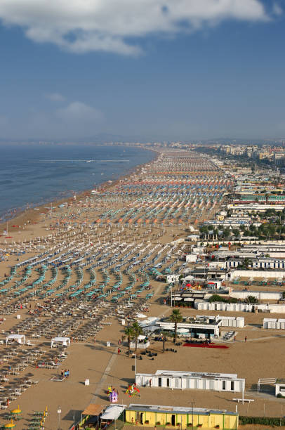 istock beach Rimini Italy summer season 691554724