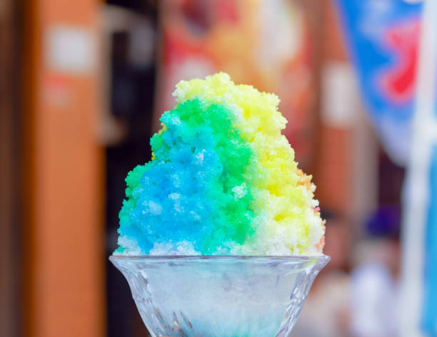 istock Colorful rainbow shaved ice 691558274