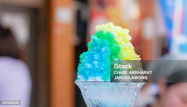 Colorful Rainbow Shaved Ice Stock Photo - Download Image Now - Asia, Beach, Blue