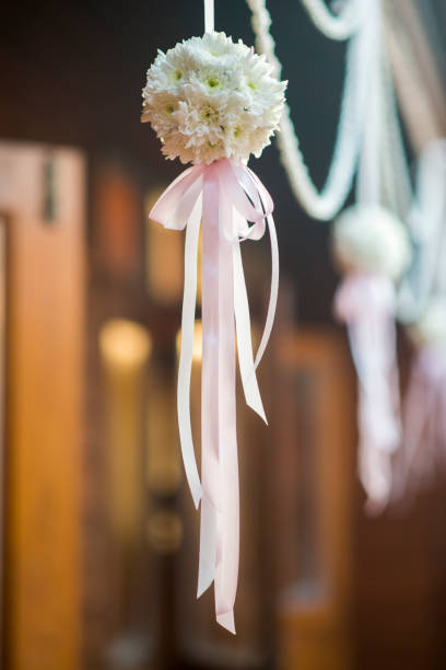 istock wedding backdrop with flower and wedding decoration 691565876