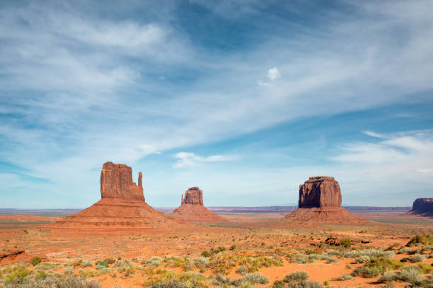 istock Beautiful sky under Monument Valley, Arizona 691569646