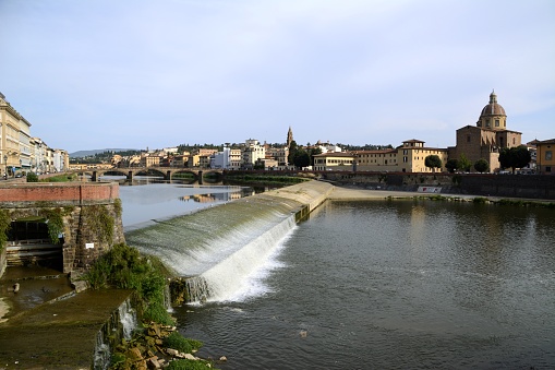 Florence and Arno river, Tuscany, Italy