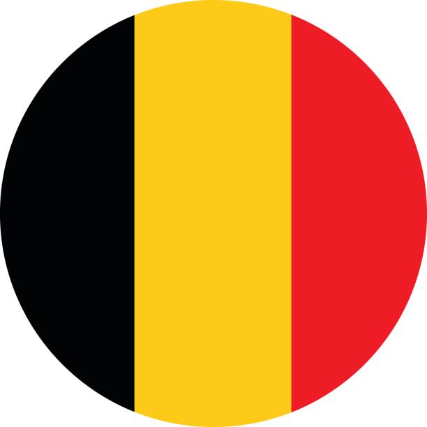 stockillustraties, clipart, cartoons en iconen met vlag van belgië - belgische vlag