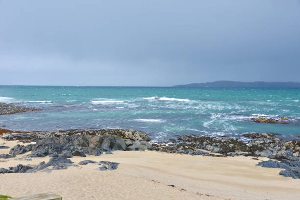 istock Stormy coast, Isle of Harris 691596542