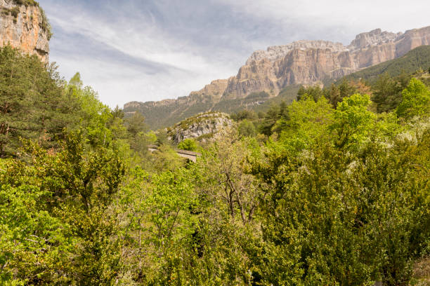 Hiking in torla ordesa, pyrenees of huesca