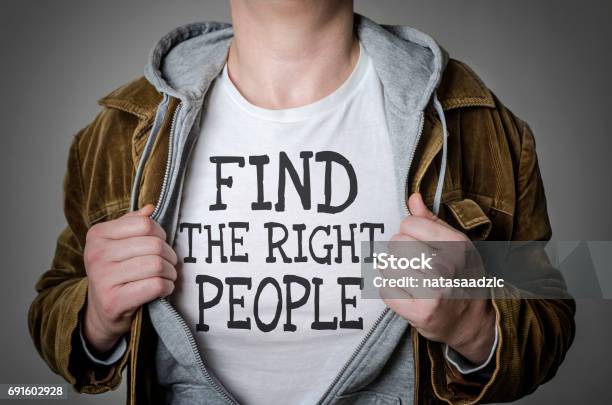 Find The Right People Stock Photo - Download Image Now - Recruitment, Manager, Advertisement