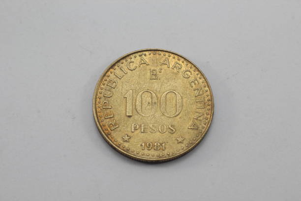 istock Argentina Peso coin 691613132