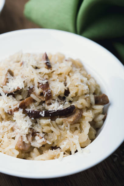 istock Traditional Italian mushroom risotto 691616744