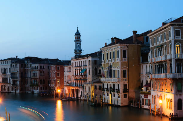 istock Venezia beautiful view at night, Venice, Italy 691630688