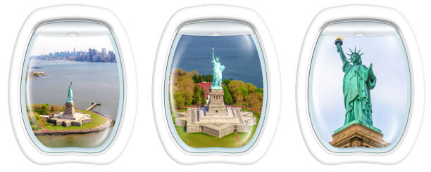 istock Statue of Liberty Portholes 691633396