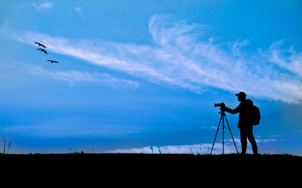 istock Silhouette of the photographer 691642456