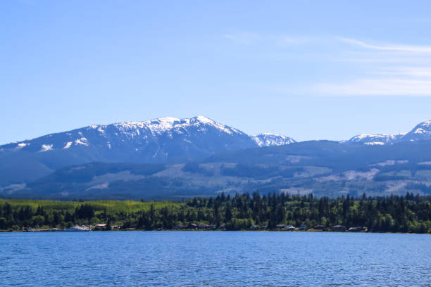 Vancouver Island from the ocean