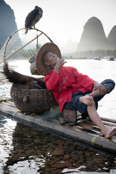 istock Fisherman of Yangshuo 691665378