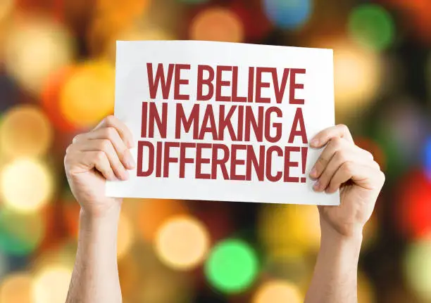Photo of We Believe in Making a Difference