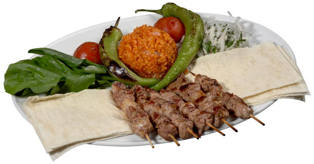 istock Lamb shish kebab, kuzu sis kebab 691669624