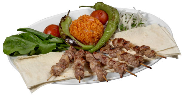 istock Lamb shish kebab, kuzu sis kebab 691669668