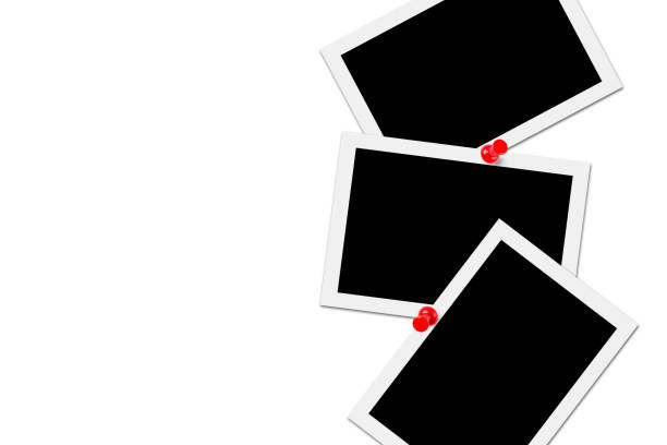 istock Blank photos isolated on white background 691673148