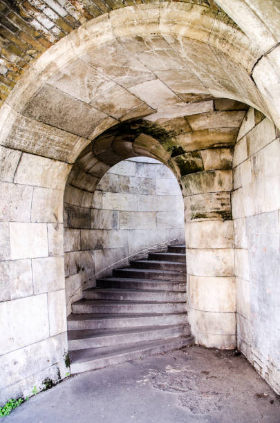 istock Stairs to go up to the Budapest Citadel 691700638