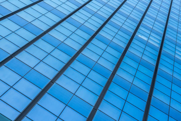 Close-Up Of Modern Office Buildings,Shanghai,China.