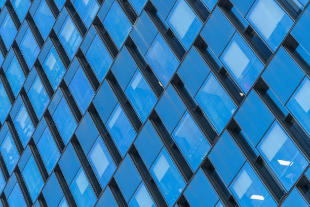 Close-Up Of Modern Office Buildings,Shanghai,China.