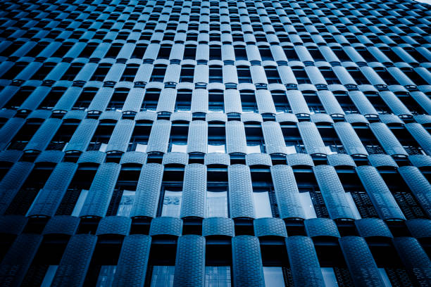 Close-Up Of Modern Office Buildings,Shanghai,China.