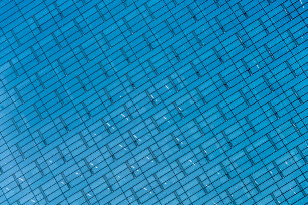 Close-Up Of Modern Office Buildings,Shanghai,China.