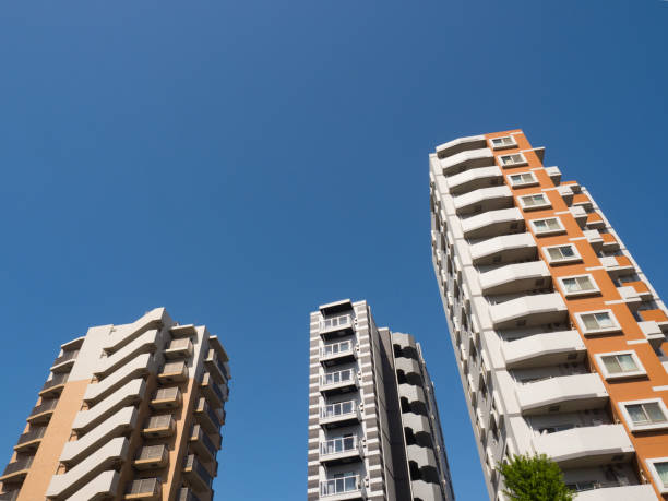 istock Mansion town in Tokyo 691719274
