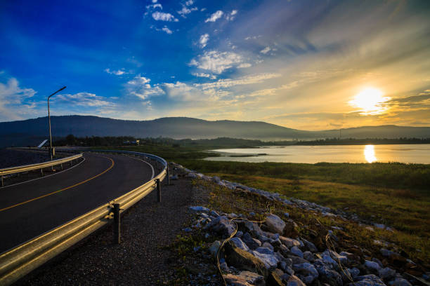 istock sunrise at the dam 691719398