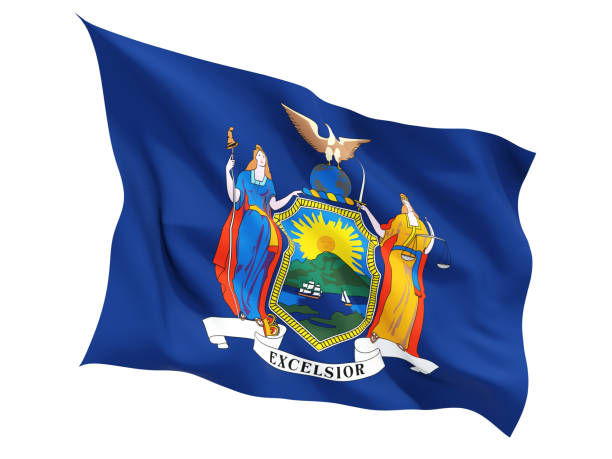 200+ Bandiera Dello Stato Di New York Foto stock, immagini e fotografie