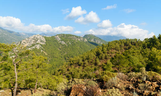 istock View on Mountain from Chimaera Mount. Turkey 691744100