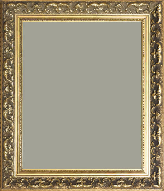 istock Vintage gold Photo Frame 691761020