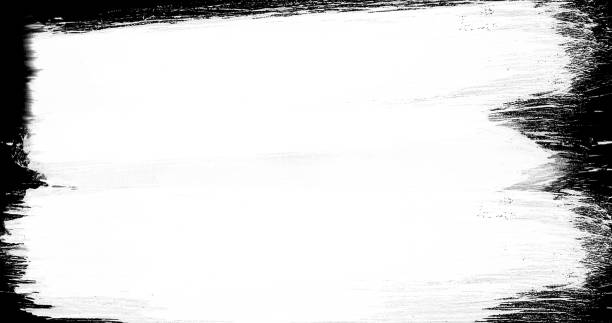 istock abstract  paint brush stroke black and white transition background 691768792